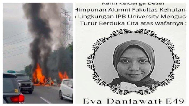 Mahasiswa IPB Eva Daniawati Jadi Korban Kecelakaan Maut Di Tol Cikampek ...