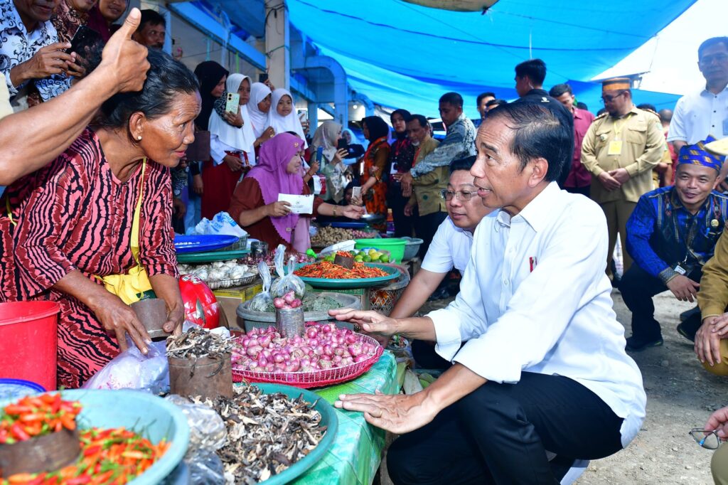 Sekretariat Kabinet Republik Indonesia Presiden Jokowi Tinjau