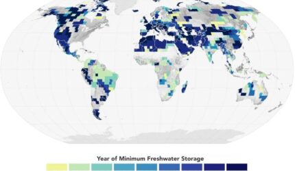 Peta Penyimpanan Air Terestrial