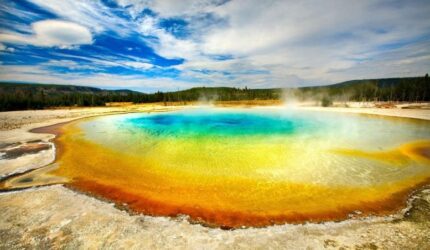 Sunset Lake Yellowstone