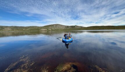 Danau dekat Kangerlussuaq Greenland