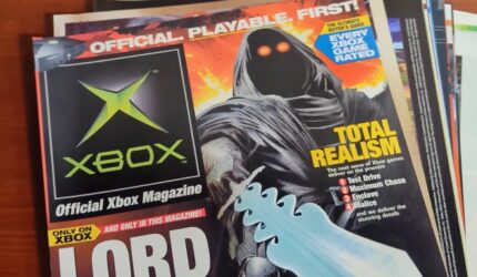 A shot of the official Xbox magazine from VGHF archives.