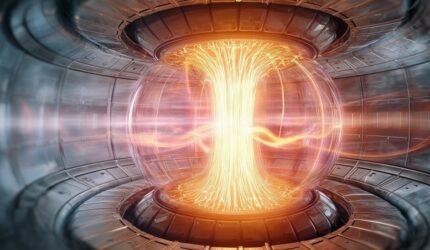 Seni konsep plasma reaktor fusi nuklir