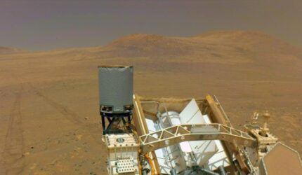 NASA Perseverance Rover Tracks dari Witch Hazel Hill