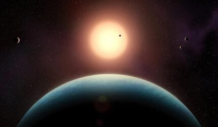 Ilustrasi sistem planet L 98–59