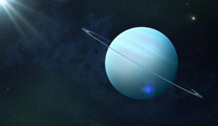 Planet Uranus di luar angkasa