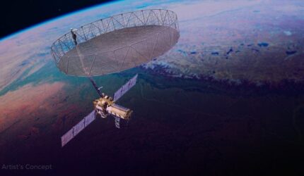 Reflektor Antena Radar Satelit Nisar