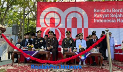 Dandim 0427/Way Kanan menekankan semangat persatuan pada peringatan ke -80 Republik Indonesia
