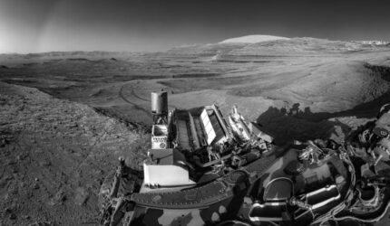 NASA Curiosity Rover Tracks