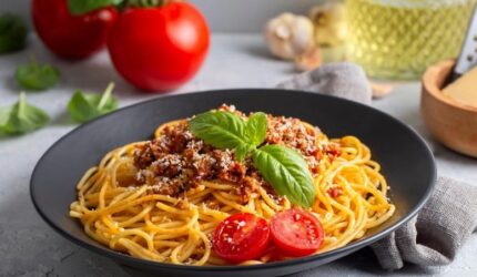 Pasta bolognetti bofemade bolognet