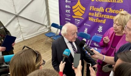 Presiden Irlandia mendesak Kepala PBB untuk memanggil Bab VII melawan Israel