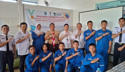 PKM UNSURYA di SMK Angkasa 1 Jakarta dalam Program Hibah Bima Kemdiktisaintek 2025