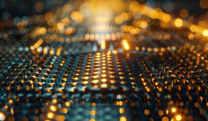 Terobosan Elektron Kuantum Ini Dapat Membuat Komputer Lebih Cepat Dari Sebelumnya 3 Seni Teknologi Komputer Memristor Abstrak