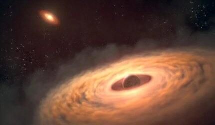 Cakram Pembentuk Bulan di Sekitar Planet Masif