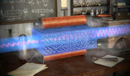 Efek Faraday Komponen Magnetik