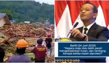 Bahlil Sebut Negara Maju Dulu juga Babat Hutan Kembali Viral Pasca Banjir Bandang Landa Aceh, Sumut dan Sumbar
