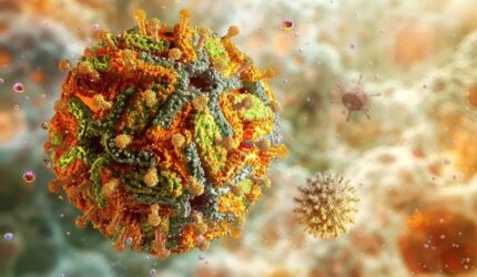 Pandangan Mikroskopis Virus Demam Kuning