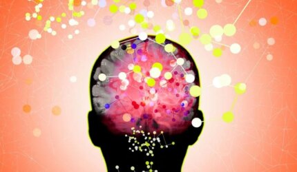 Ilustrasi Konsep Jaringan Koneksi Otak