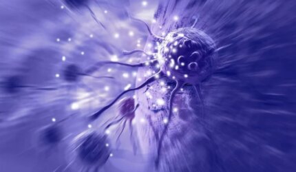 Ilustrasi Menyerang Sel Kanker