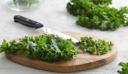 Talenan Kangkung Keriting Cincang