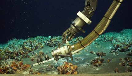 Pengukuran Suhu di Situs Ventilasi Hidrotermal Karambusel