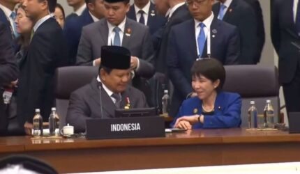 Viral Detik-detik PM Perempuan Pertama Jepang Geser Kursi Mendekat ke Prabowo, Bahas Apa?
