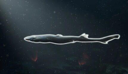 Latar Belakang Laut Dalam Hiu Lentera Australia Barat