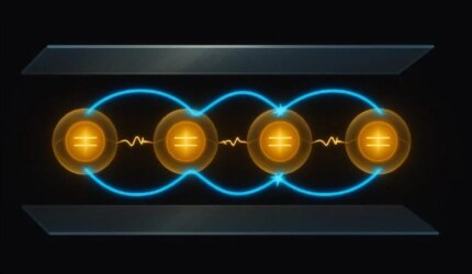 Ilustrasi AI Pengaturan Eksperimen Unruh