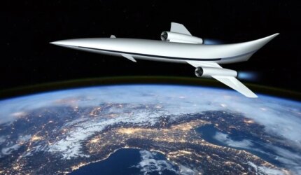 Perjalanan Luar Angkasa Pesawat Hipersonik Futuristik