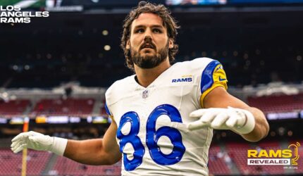 Akhiri Colby Parkinson tentang bagaimana identitas 13 personel Los Angeles Rams lahir dan TE menerima peran mereka dalam permainan lari