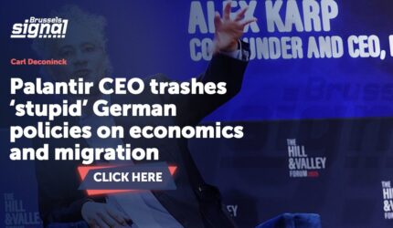 CEO Palantir menjelek-jelekkan kebijakan 'bodoh' Jerman di bidang ekonomi dan migrasi