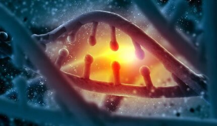 Penyakit Genetik Bersinar Molekul DNA