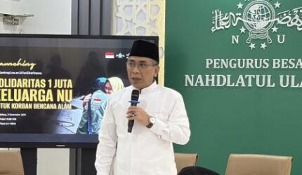 Gus Yahya Tegaskan Masih Ketua Umum PBNU yang Sah, Sebut Penunjukan Pj Ketum Ilegal