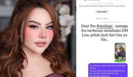 Lisa Mariana Minta Maaf ke Atalia Jadi Penyebab Perceraian dengan Ridwan Kamil