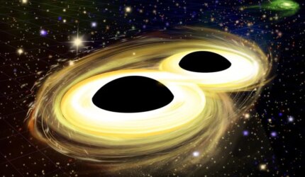 Penggabungan Biner Dua Lubang Hitam