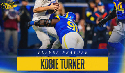 Pertahanan Rams Motorik dan ketajaman mental Kobie Turner yang tiada henti telah membuatnya menjadi 'The Finisher'
