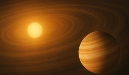 Cakram Protoplanet Eksoplanet Jupiter Panas