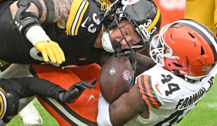 Rookie Jack Sawyer adalah orang berikutnya di jajaran gelandang luar Steelers yang semakin menipis
