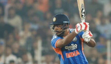 Sanju Samson completes 8,000 T20 and 1,000 T20I runs: Stats