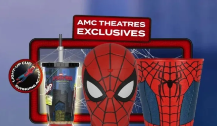 Ember popcorn Spider-Man tersedia di AMC, Regal, dan lainnya