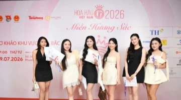 Hampir 200 kontestan mengikuti babak penyisihan Miss Vietnam 2026 di Utara.