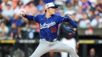 Yoshinobu Yamamoto melakukan start berkualitas vs